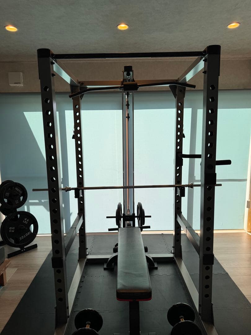 〈引き取り限定〉　パワーラック、パワーブロック等トレーニング機器一式