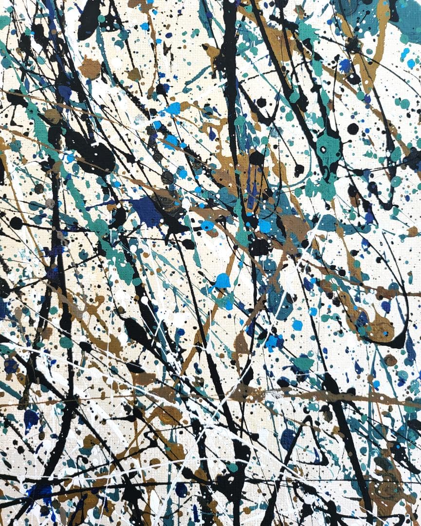 【専用】ノスタルジア / 抽象画 63×46㎝ 額縁セット モダンアート