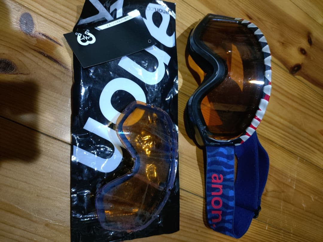 anon キッズグローブ+予備レンズ付