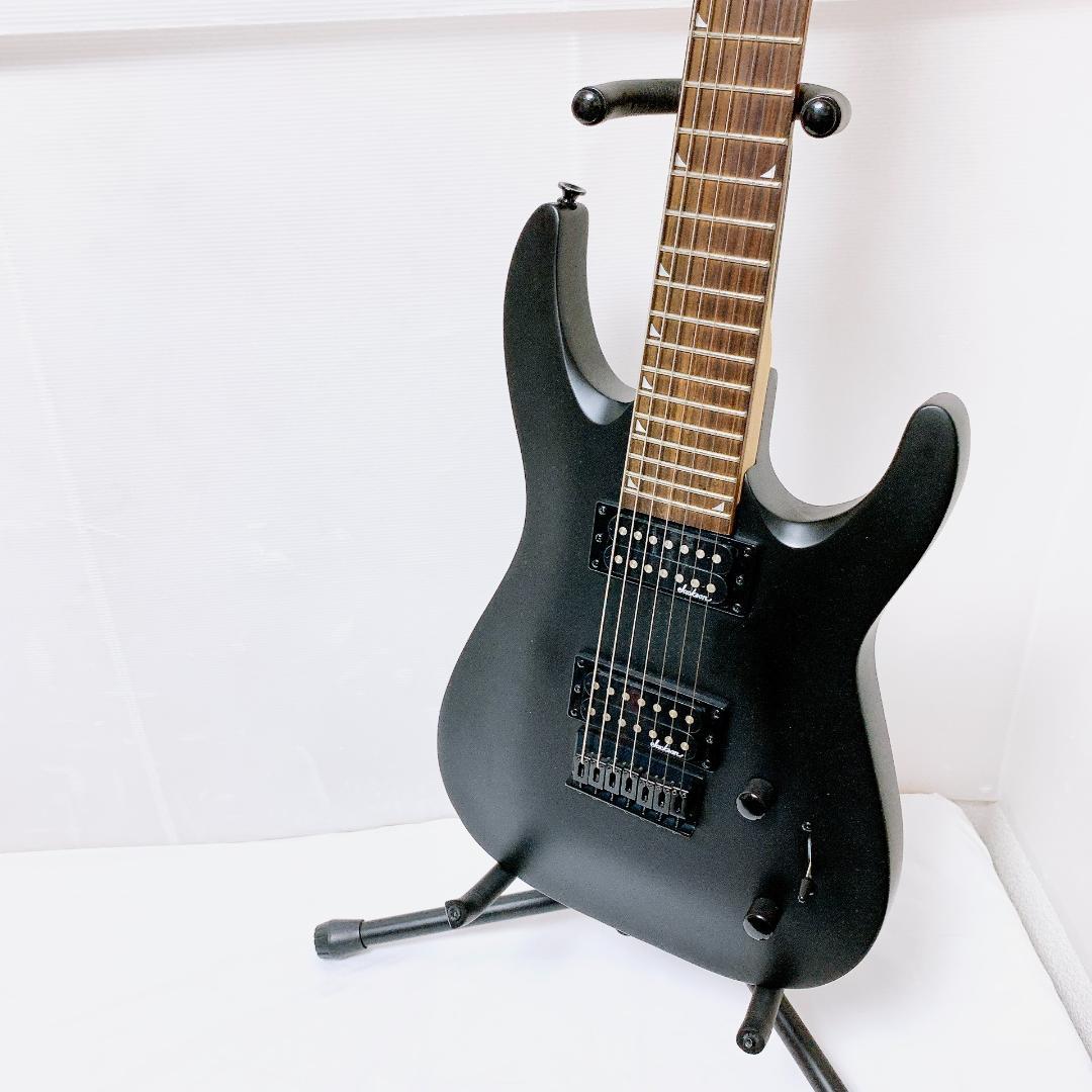 美品 Jackson ジャクソン JS22-7 7弦ギター エレキギター 黒