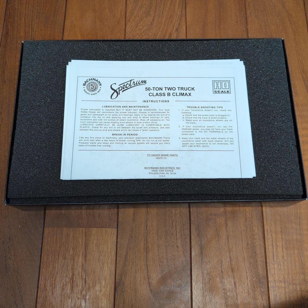 BACHMANN HOスケール　82806 CLASS B CLIMAX