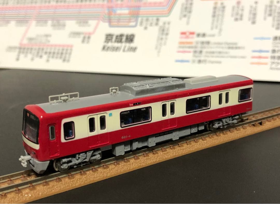 管理番号1692 京急 新600形Nゲージ塗装済キット組立品