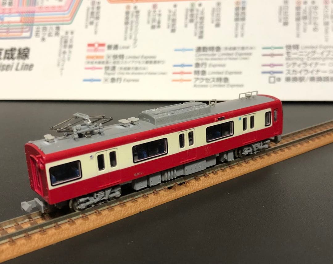 管理番号1692 京急 新600形Nゲージ塗装済キット組立品