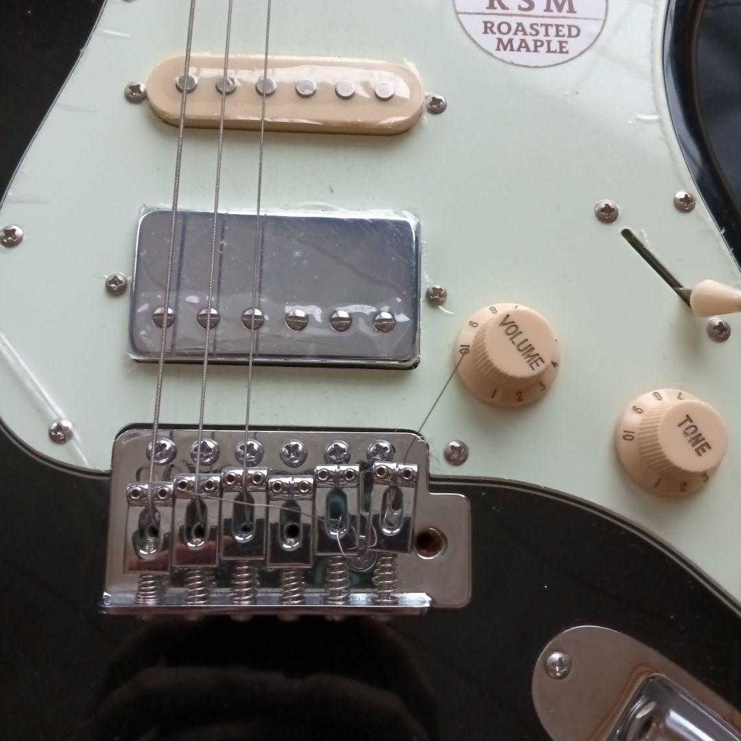 エレキギター ブラック　バッカス　RSM