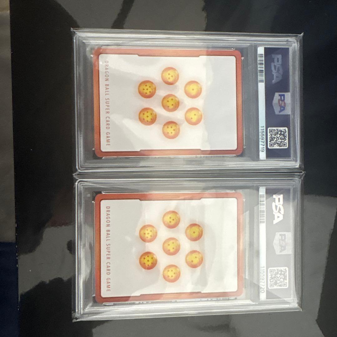 フュージョンワールド エナジーマーカー ベジット ゴジータ PSA10 連番