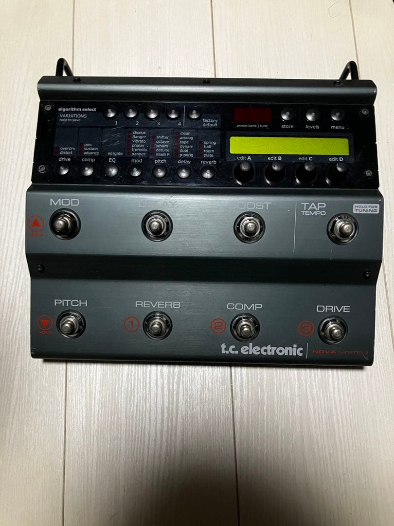 ギター nova system tc electronics