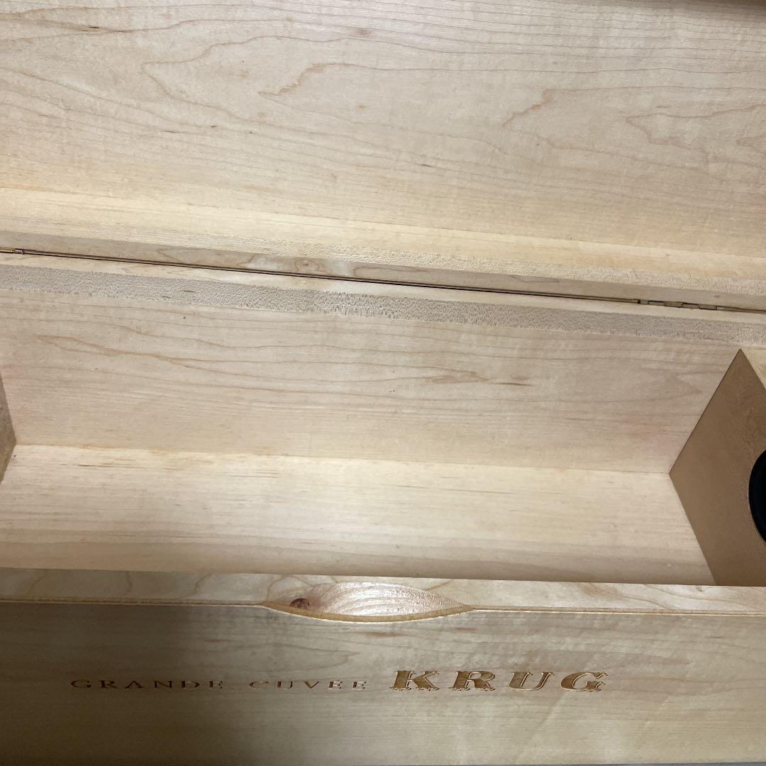 クリュッグ グランド キュヴェ NV ジェロボアム 3000ml 木箱入り　空瓶