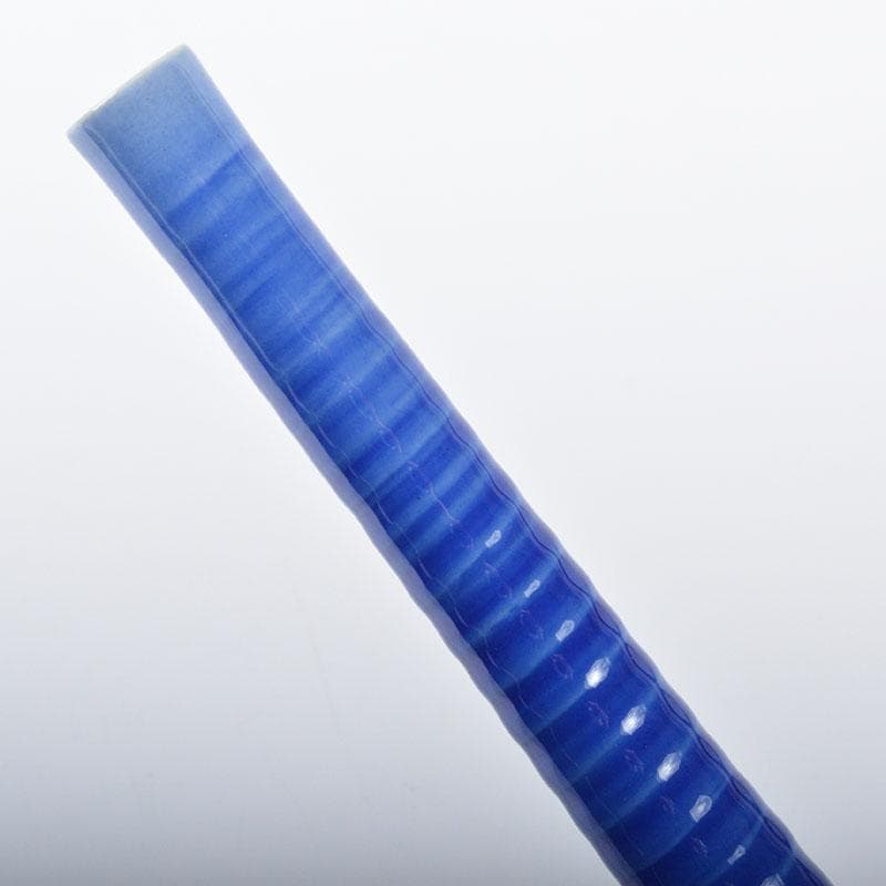 九谷焼　人間国宝　三代八十吉　徳田正彦作　彩釉　花入　D　R4244