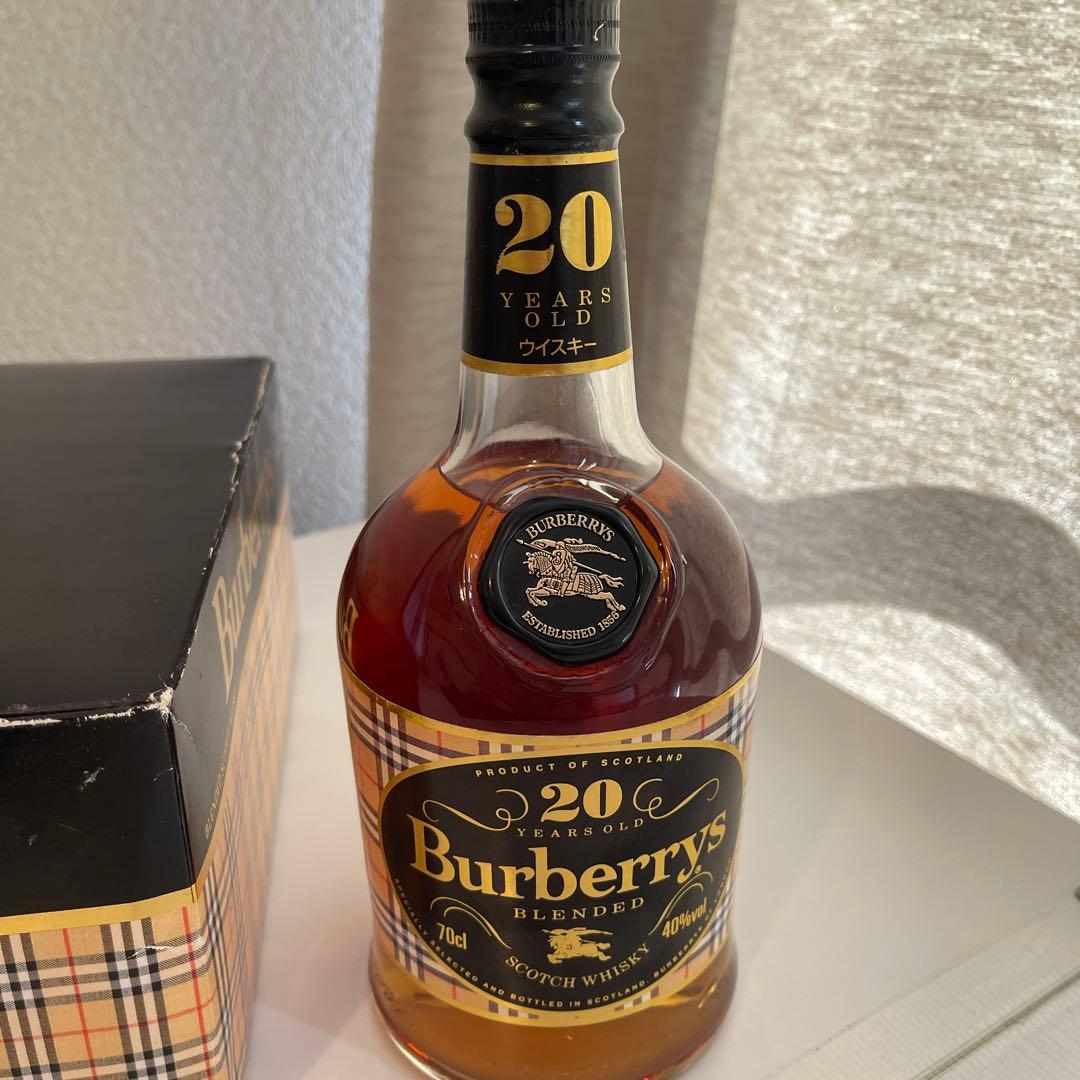 Burberrys バーバリー　20年　ウイスキー　ギフトボックス付