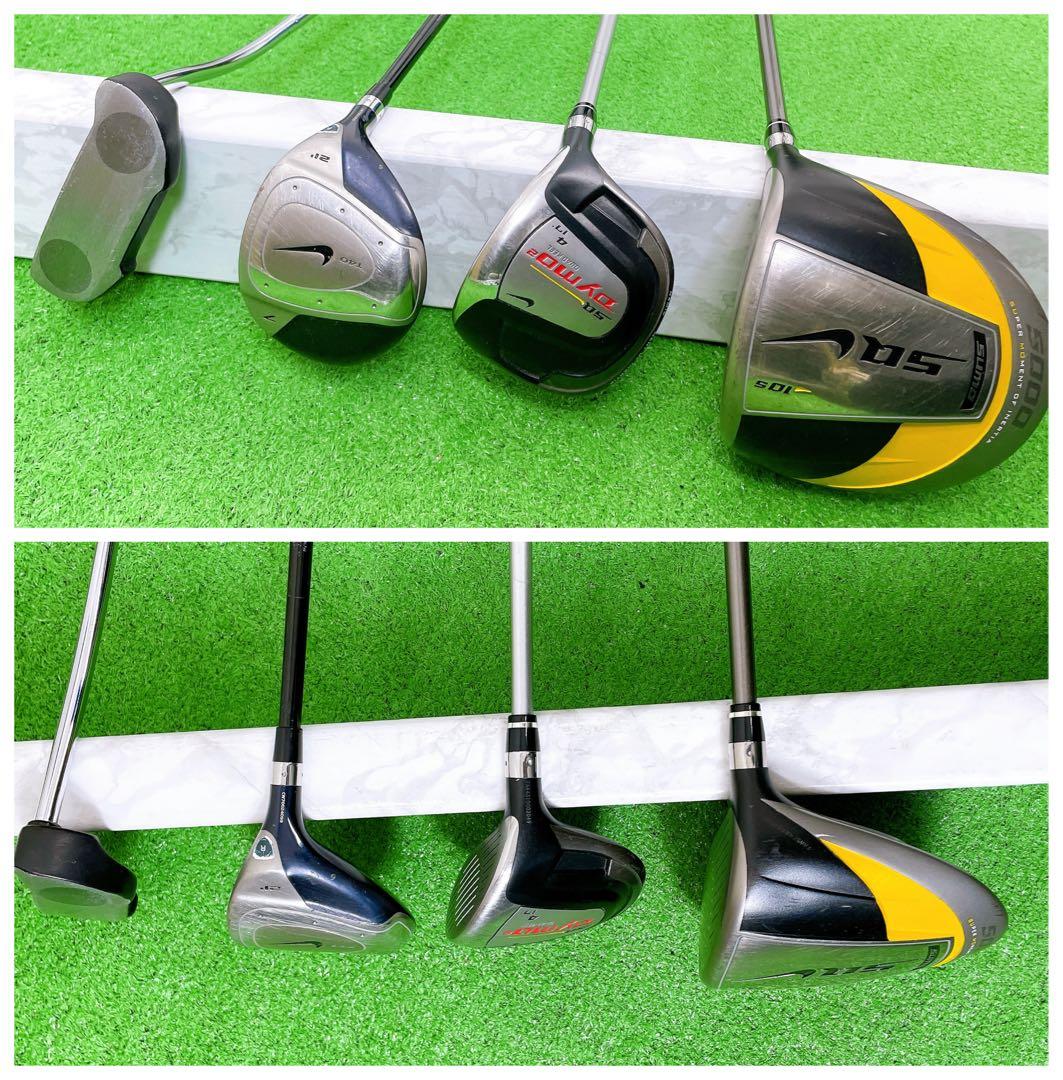 NIKE サスクワッチ　11本　メンズ　ゴルフセット　キャロウェイ　バック付き