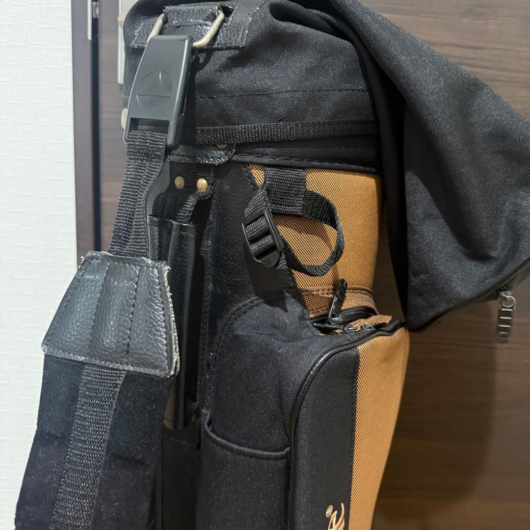 TaylorMade キャディバッグ ゴルフバッグ ブラック・ブラウン