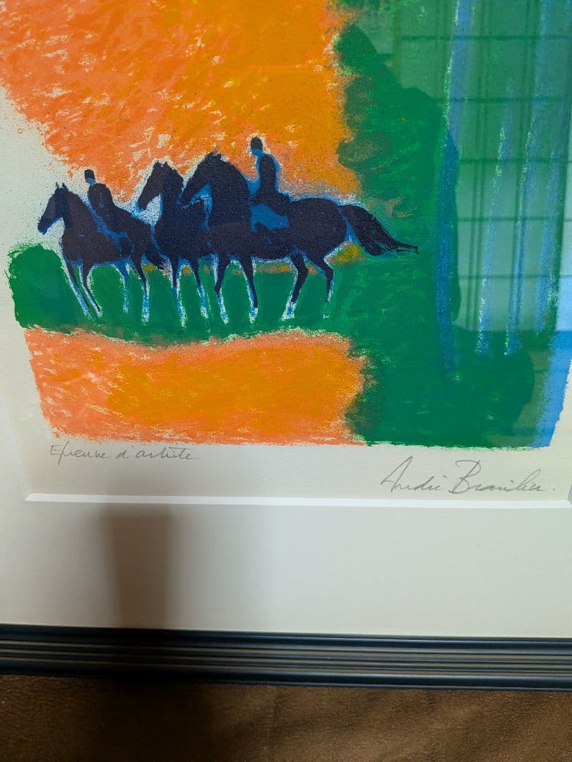 Paul Braque Epreuve d'artiste リトグラフ