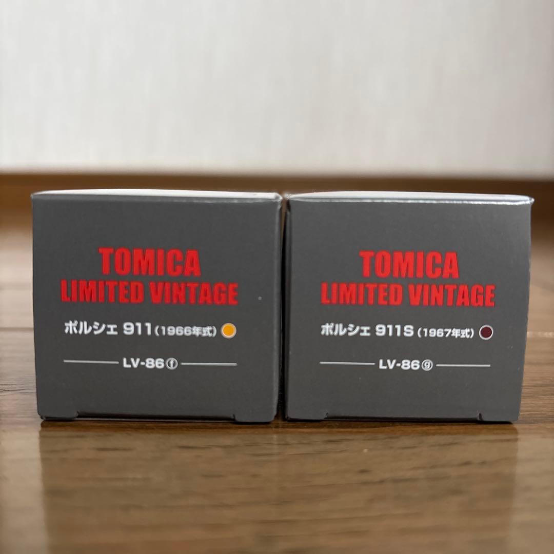トミカリミテッドヴィンテージ ポルシェ 911 & 911S