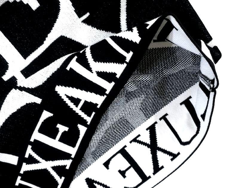 リュクスエイケイエム ゴルフ 半袖 モックネックニット ウェア 定1.3万 M