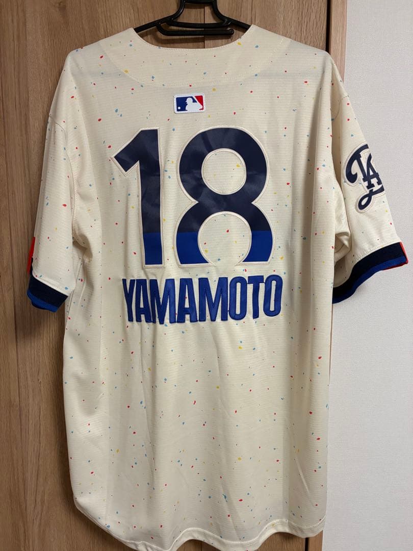 山本由伸　ドジャース　シティコネクトユニフォーム　Mサイズ