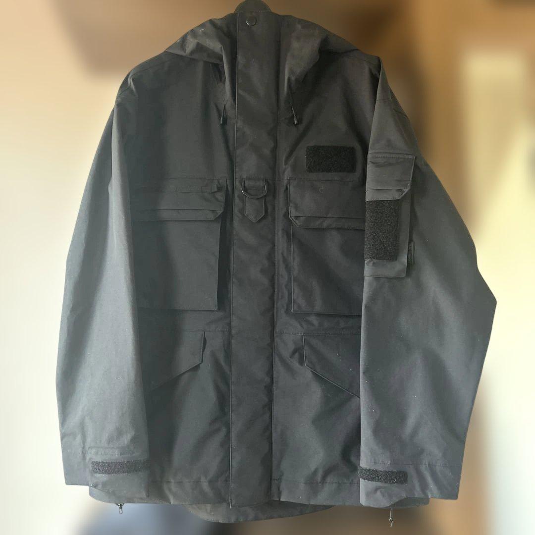 シマノ esレインジャケット 03 ブラック Lサイズ