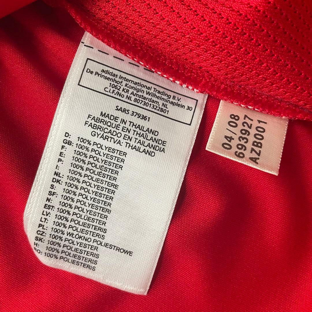 実使用 レヴァークーゼン 2009-10 ヴィダル ホーム 長袖ユニフォーム