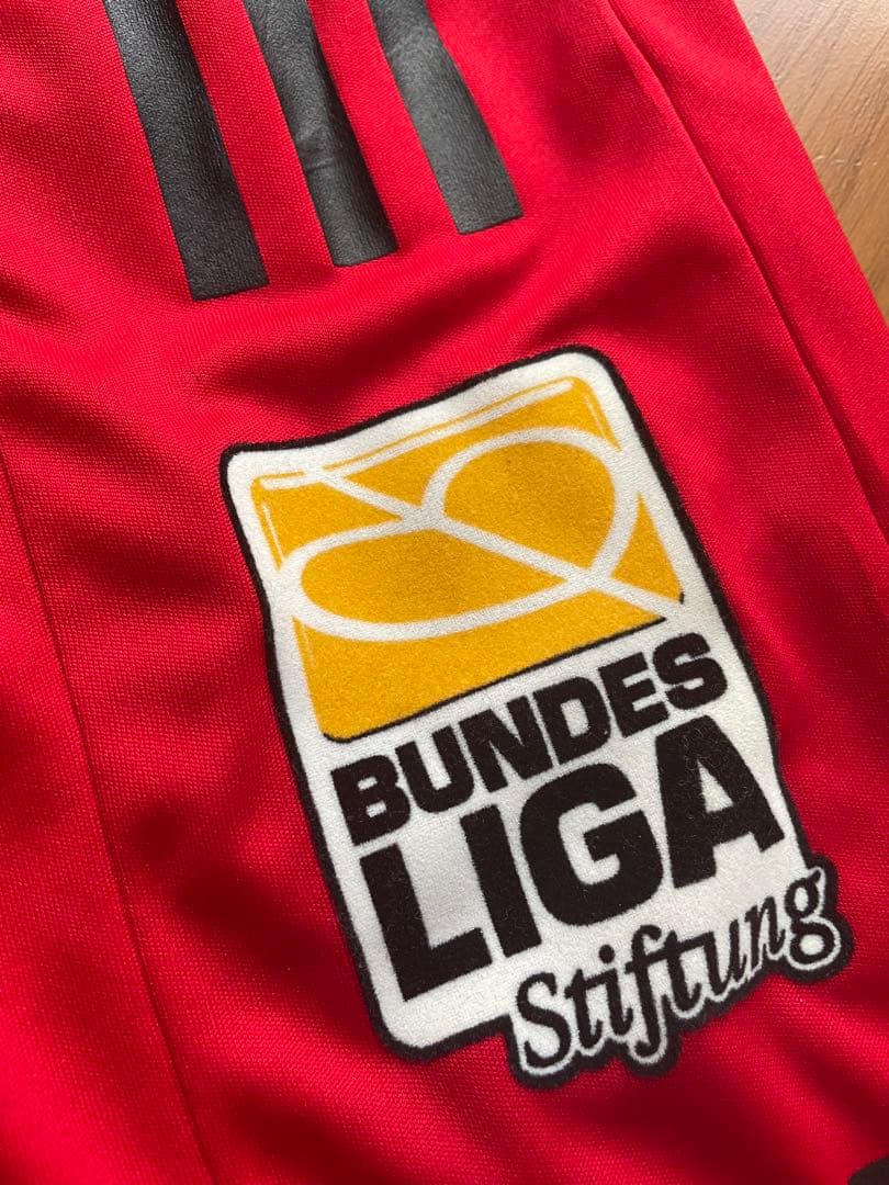 実使用 レヴァークーゼン 2009-10 ヴィダル ホーム 長袖ユニフォーム