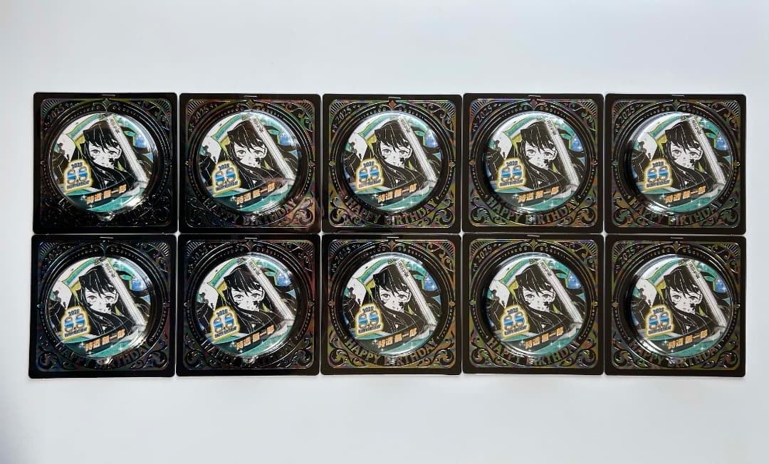 鬼滅の刃 バースデイ缶バッジ 2025 時透無一郎