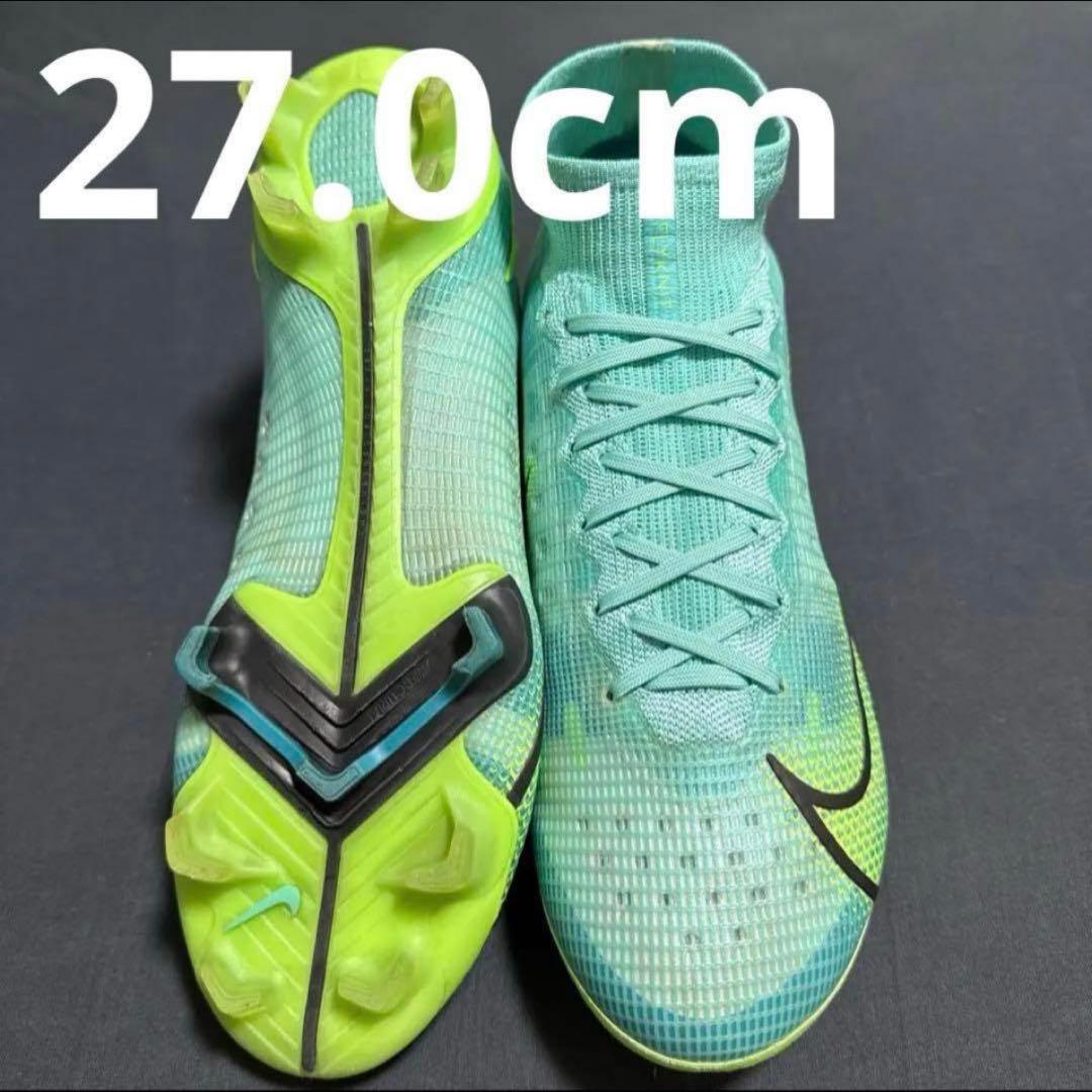 NIKE マーキュリアルスーパーフライ8 FG 27cm 241