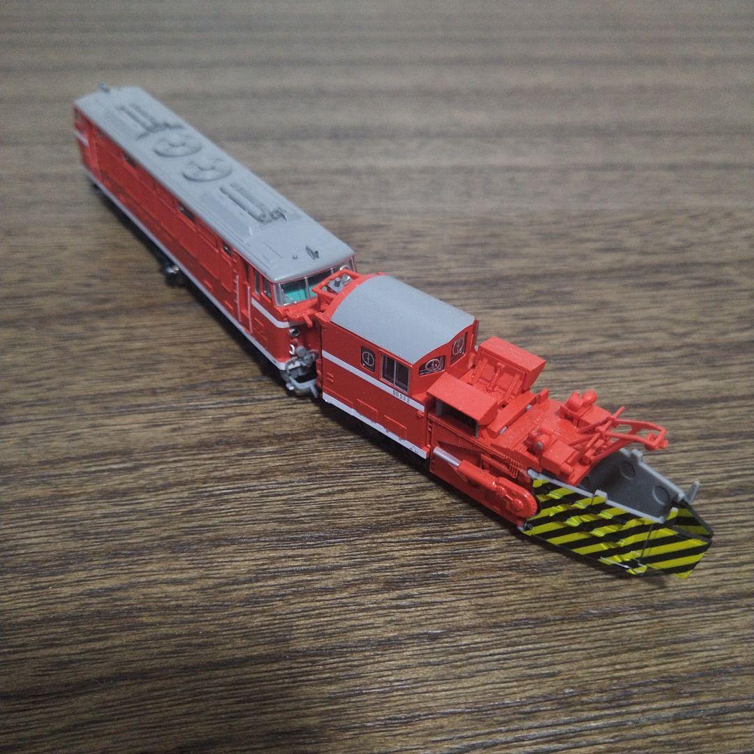 DD59-2ロータリー除雪機関車改造後2両セット