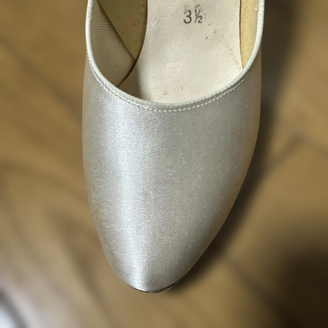 SUPADANCE シルバー ベージュ　ダンスシューズ 3½