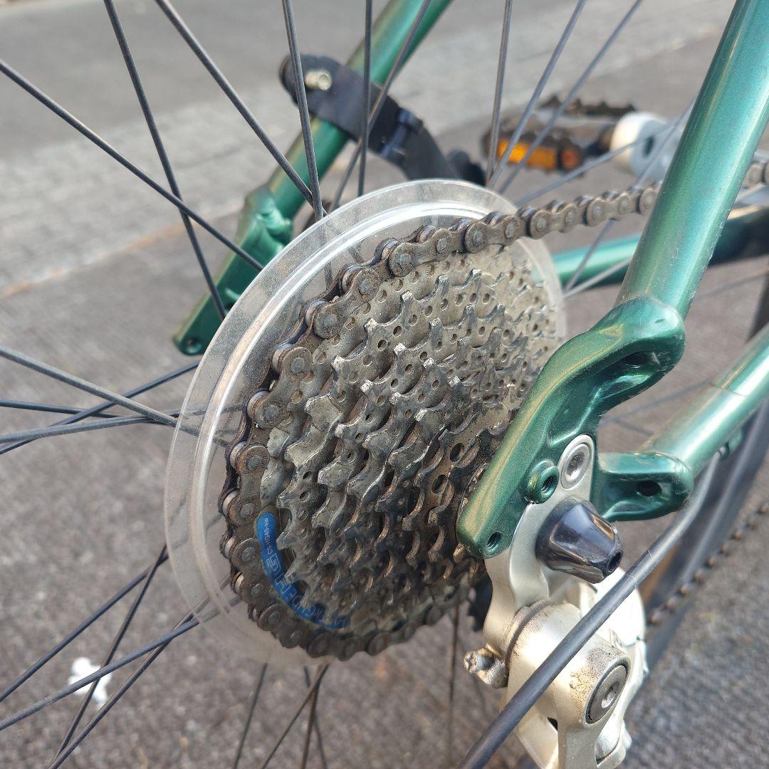 【手渡し　東京都】トレック　7.3FX グリーン　445mm　シフト不調