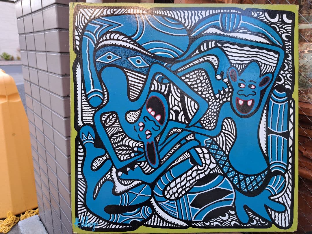 ティンガティンガ アフリカおばけ リランガ原画