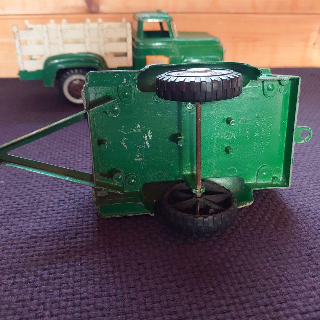 ミニカー Hubley toys truck&trailer
