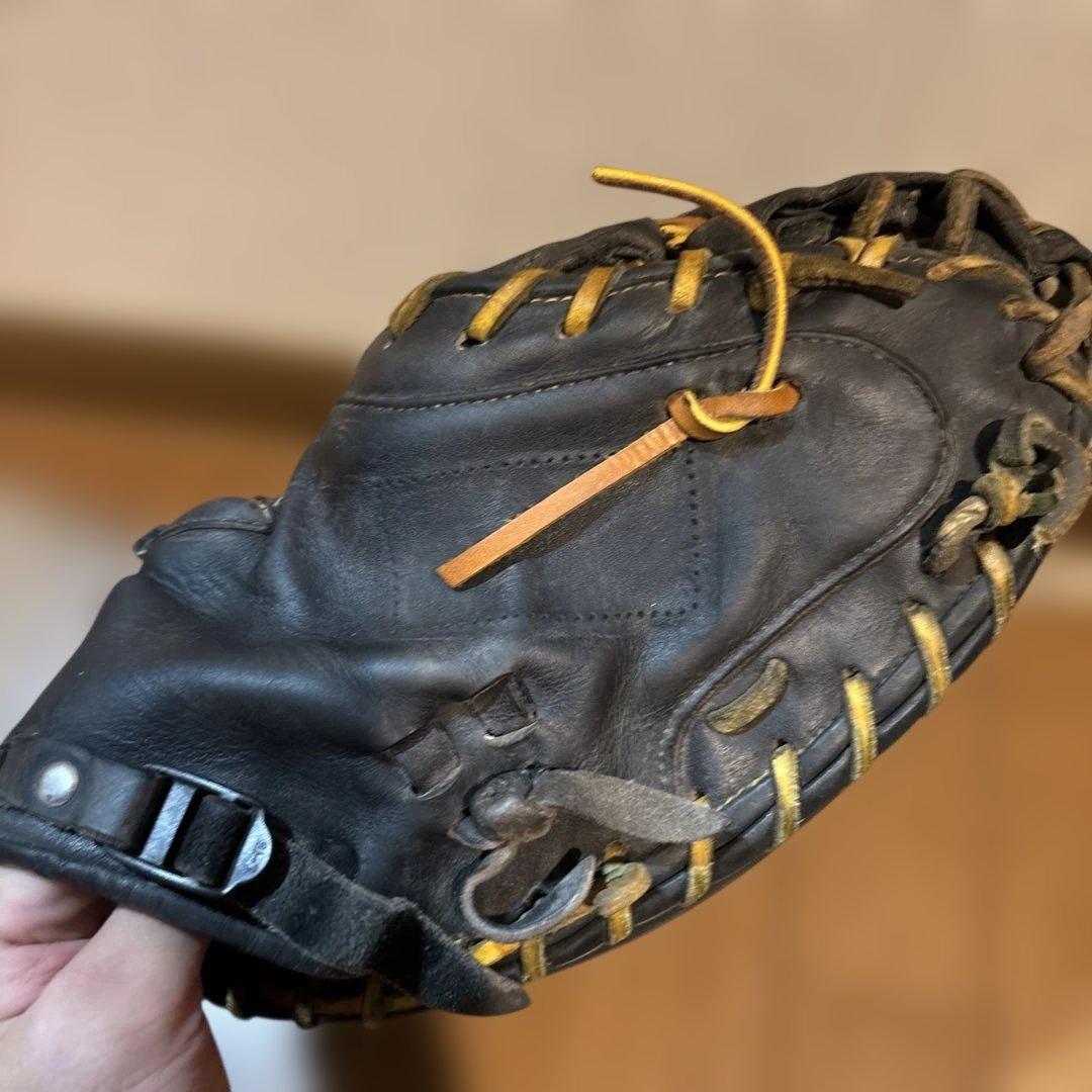 シュアプレイ(SP) 黒　硬式用キャッチャーミット　ラベル無し