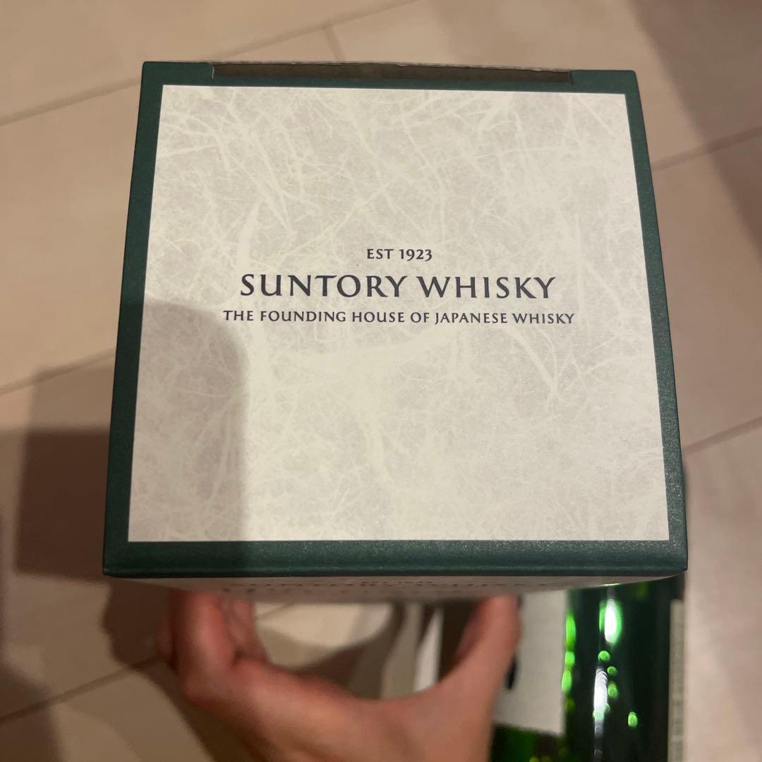 サントリー 白州 シングルモルトウイスキー（箱あり）
