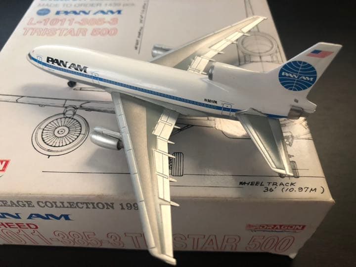 TRISTAR 500 PAN AM N501PA ドラゴンポイント景品