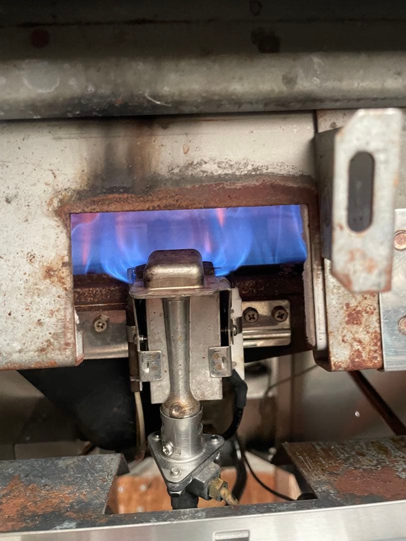 マルゼン1槽ガスフライヤー 都市ガス