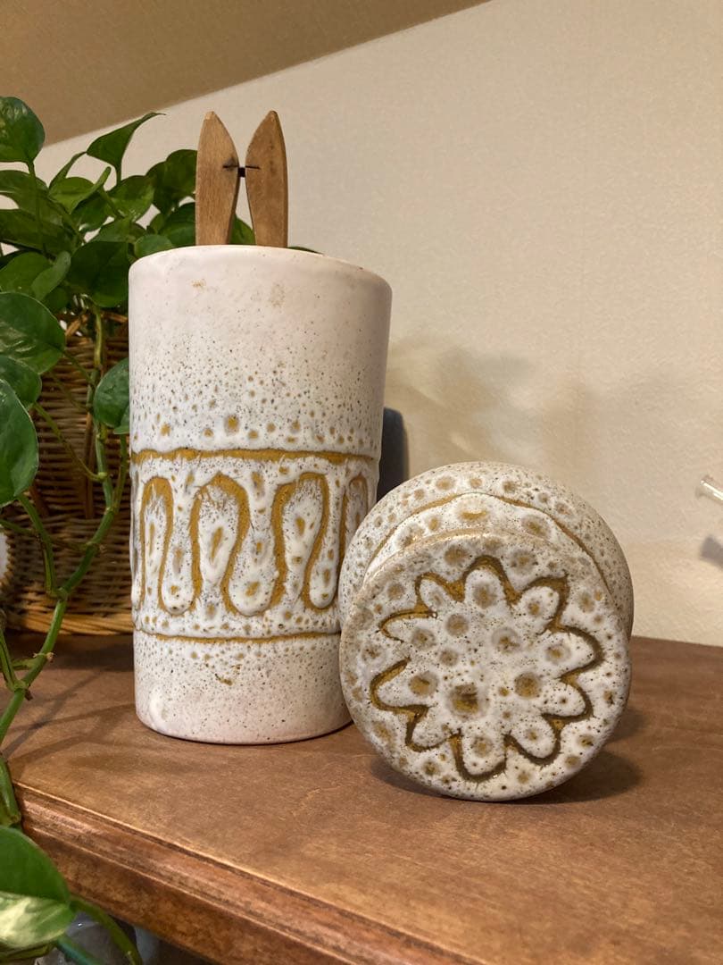 ヴィンテージ キャニスター Fat Lava CASICA