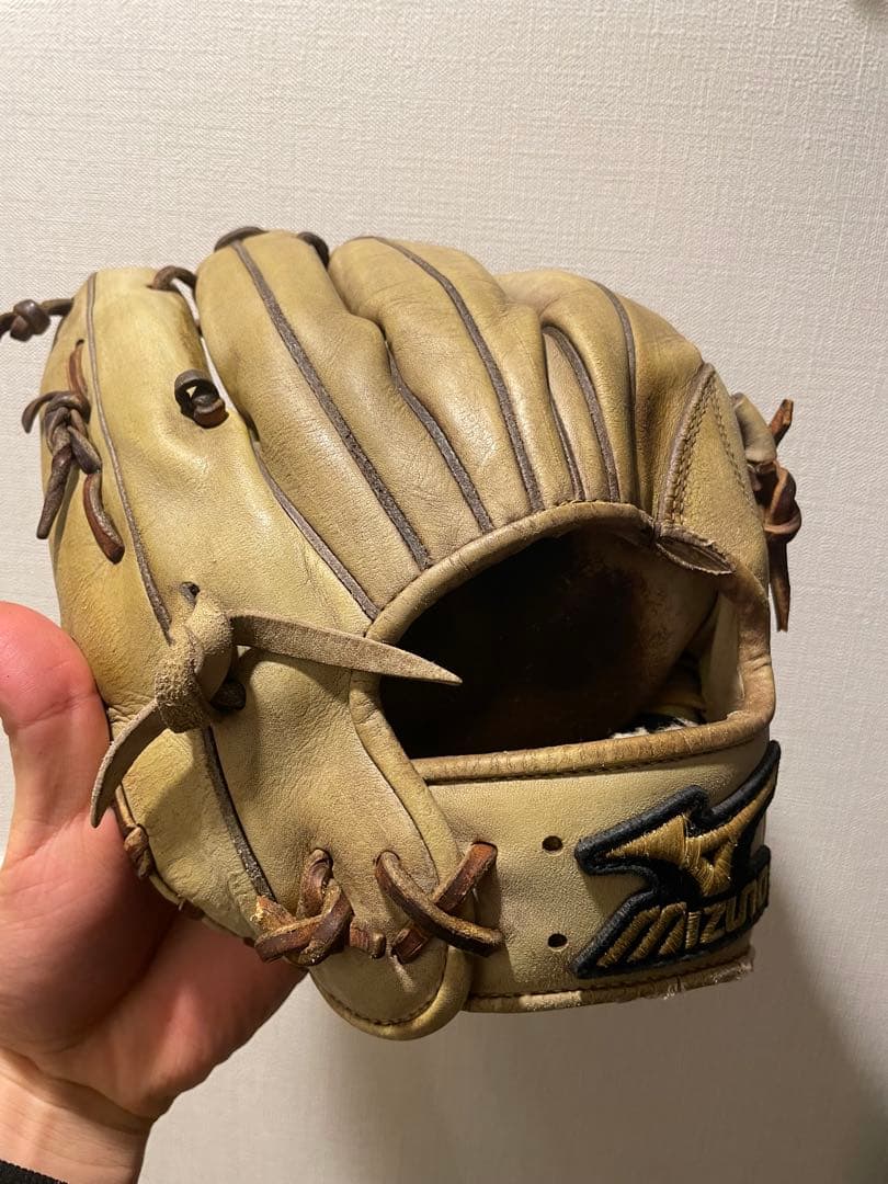 〜2/28割引　Mizuno ミズノプロ 野球用グローブ 右投げ 内野用　硬式