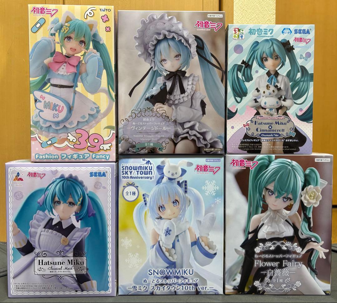 初音ミク フィギュア 6個セット