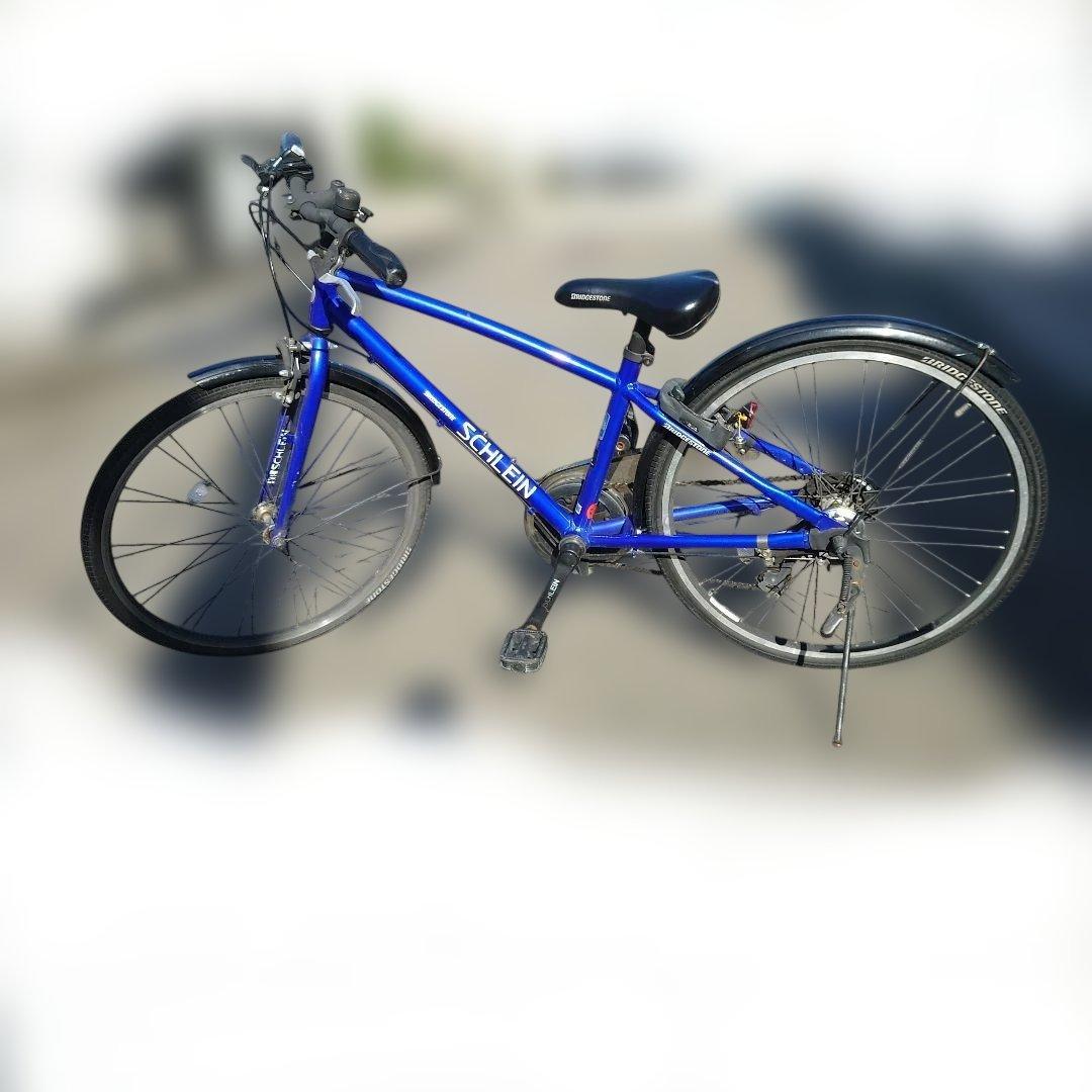 引き取り限定　ブリジストン　SCHLEIN 青 キッズ自転車 7速　シュライン