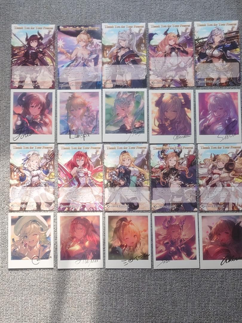 グランブルーファンタジー　グッズ色々