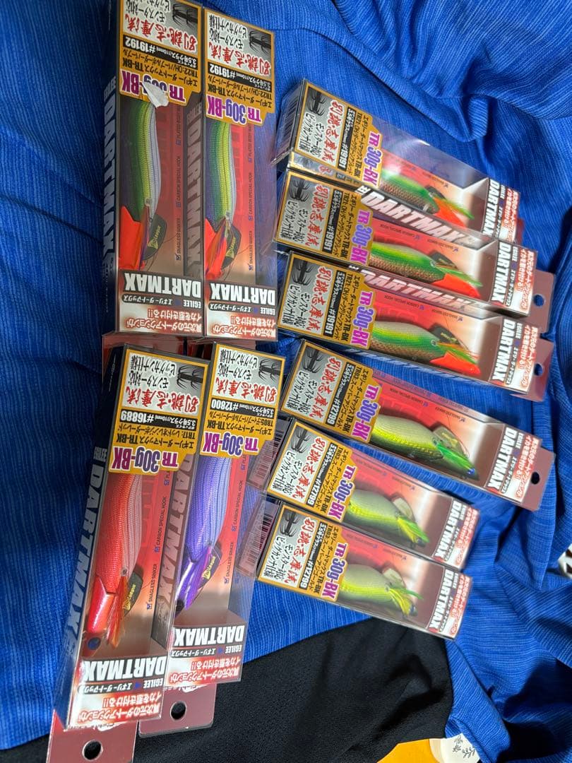 エギリーダートマックスTR-BK 30g 10本セット