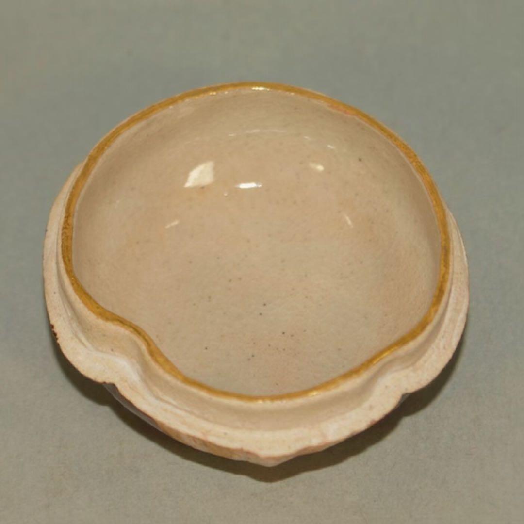 九谷焼き　中村秋塘作　寿老人 香合 共箱 茶道具