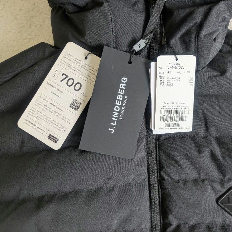 新品 タグ付き ジェイリンドバーグ ダウンジャケット　防寒