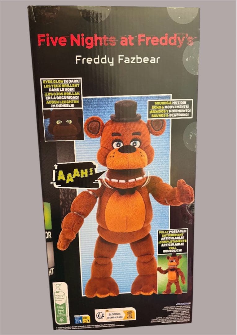 ファイブ・ナイツ・アット・フレディーズ/ フレディ ファズベアぬいぐるみ