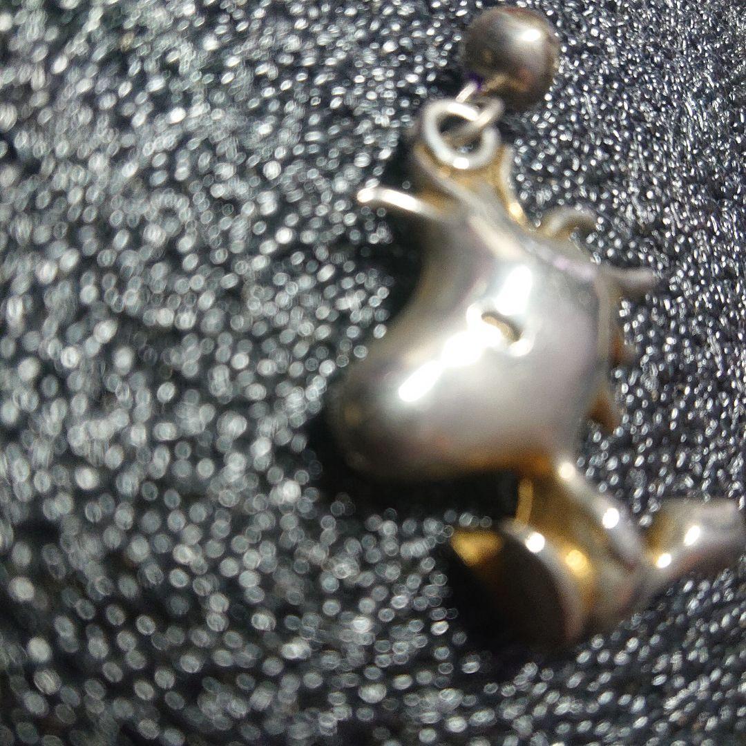 キャラクター チャーム 約3cm40年前位のキーホルダートップメッキ