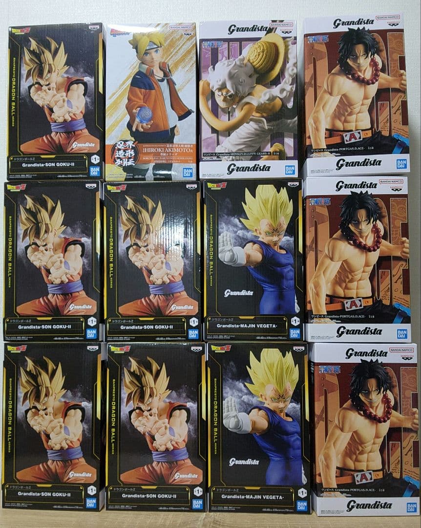 ジャンプ系フィギュアまとめ売り！ドラゴンボール　ワンピース　ボルト