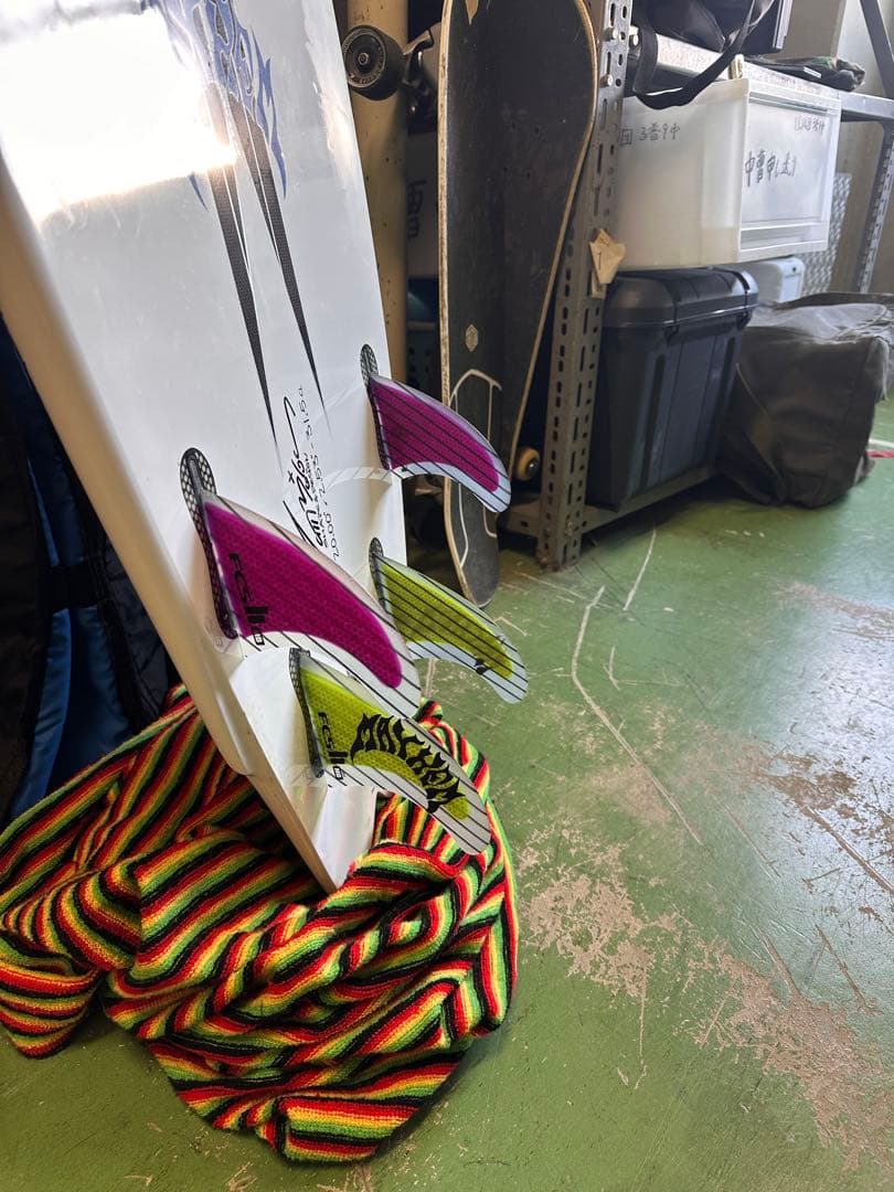 PLACEBO DIABR-X ショートボード ホワイト・ストライプ