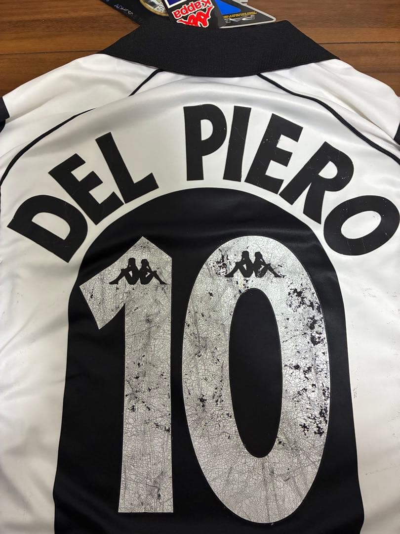デル・ピエロ　ユベントスユニフォーム　貴重新品タグ付き　値下げ