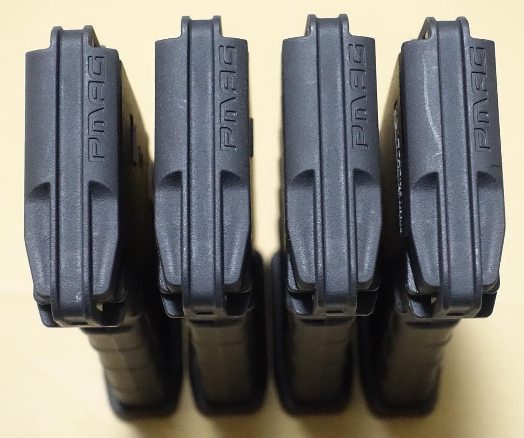 【MAGPUL PTS】マルイ次世代M4電動ガン用P-MAG（BK）4本セット