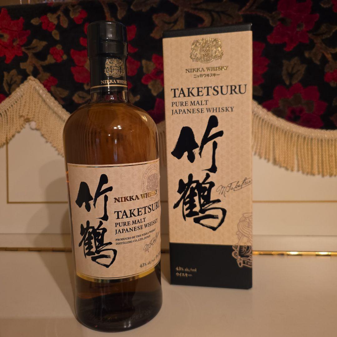新品[NIKKA]竹鶴ビュアモルト&FROM THE BARREL ２本 !