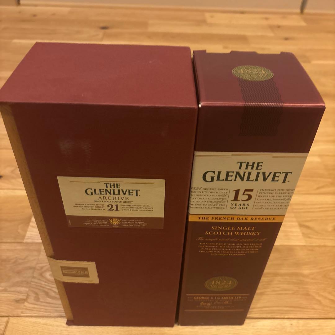 THE GLENLIVET21年アーカイブ+15年フレンチオークリザーブセット