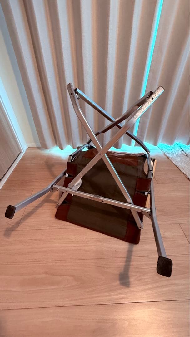 スノーピーク　ローチェア　ブラウン